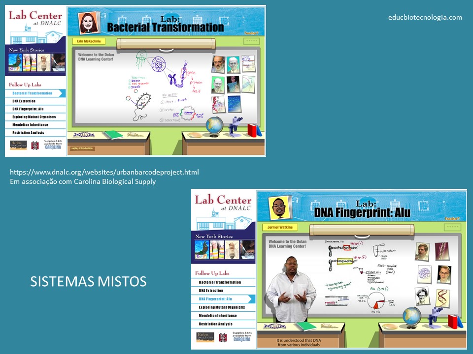 Ensino mediante sistemas mistos