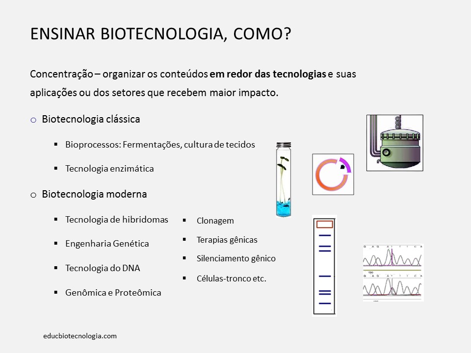 4. Como ensinar Biotecnologia (1)